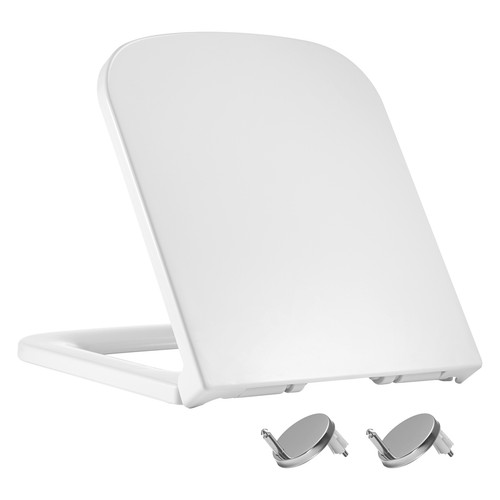 Universal square toilet - square, seat