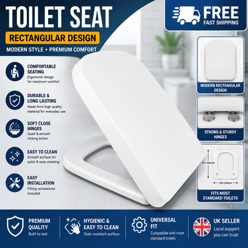 Rak toilet seat soft - toilet, close