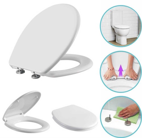 Luxury oval toilet seat - luxury, heavy