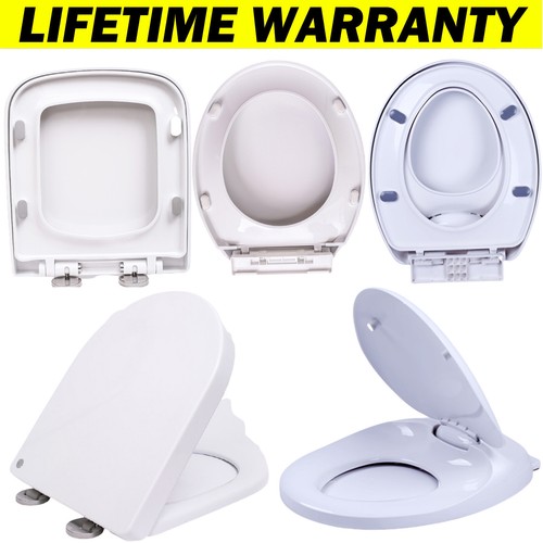 Toilet seat square - square, soft