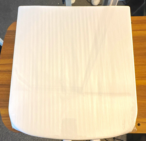 White square plastic - square, toilet