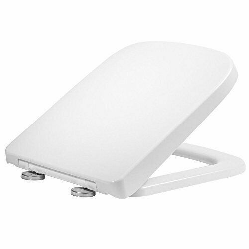 Soft close square toilet seat - toilet,