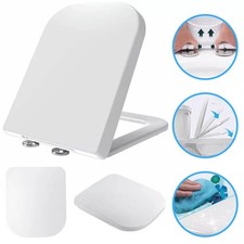 Soft Close Square Toilet Seat