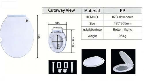 Quick release toilet seat - seat, |