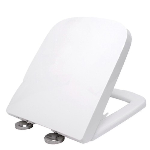 Square top fix toilet - square, top-fix