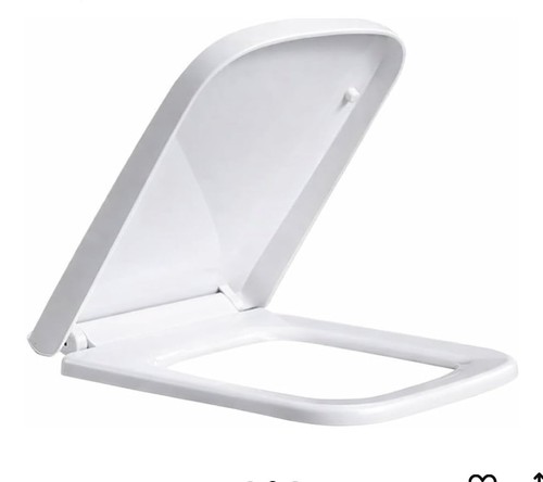 Square toilet seat soft close - square,