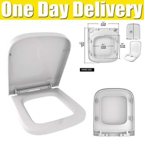 Square shape toilet seat - shape, |