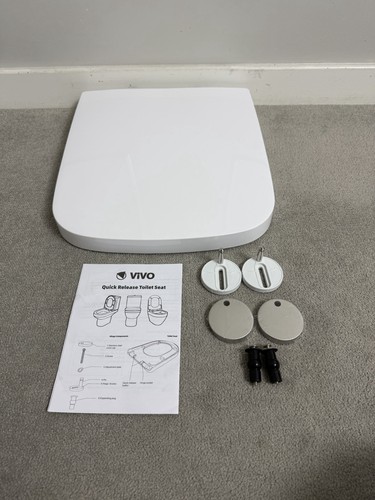 Vivo soft close toilet seat - soft,