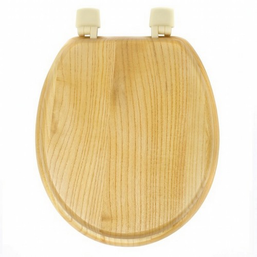 Wooden toilet seat solid wood - wooden,