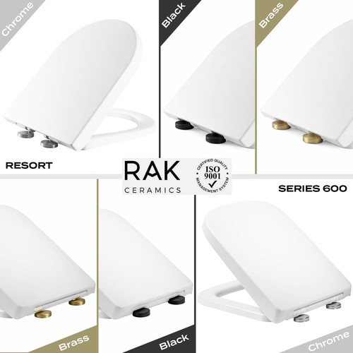Genuine rak toilet seat - toilet, soft