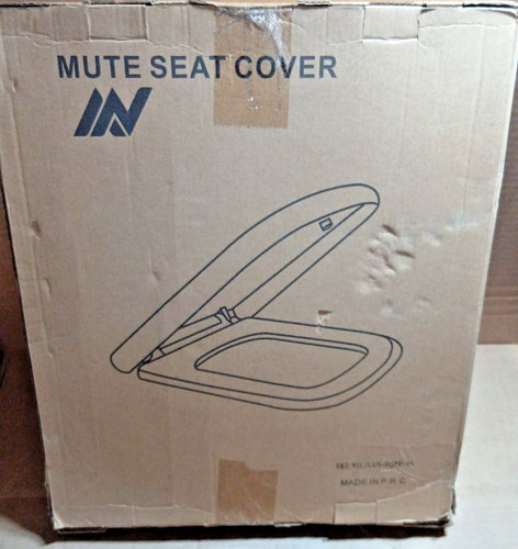 Toilet seat square - toilet,