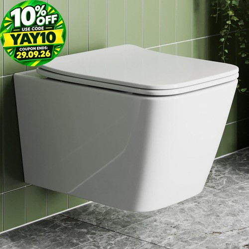 Soft close toilet seat square - soft,