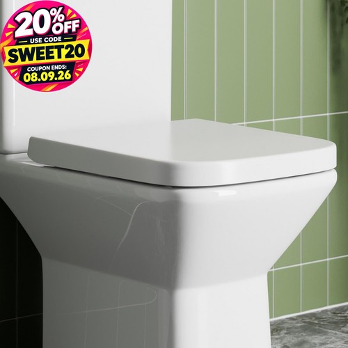 Bathroom toilet seat square - bathroom,