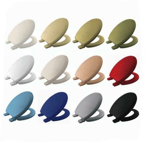 Bemis moulded wood toilet - bemis, seat